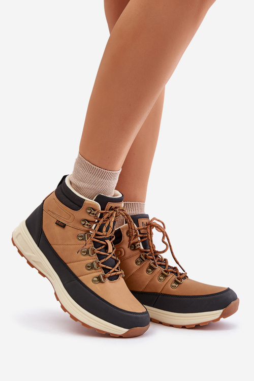 Zateplené Pánské Trekingové Boty Hnědé Lee Cooper LCJ-24-03-3035M