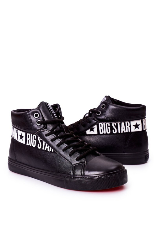 Pánské Tenisky Big Star Vysoké Černé EE174339