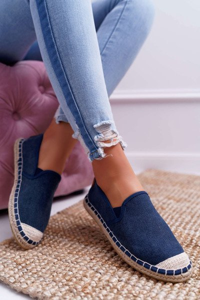Dámské Espadrilky Cross Jeans tmavě modré DD2R4108