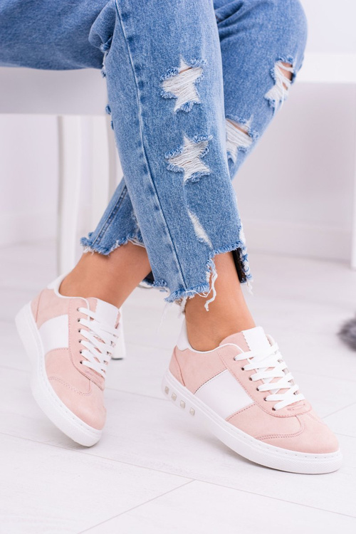 Ružové tenisky na tenisky Bati