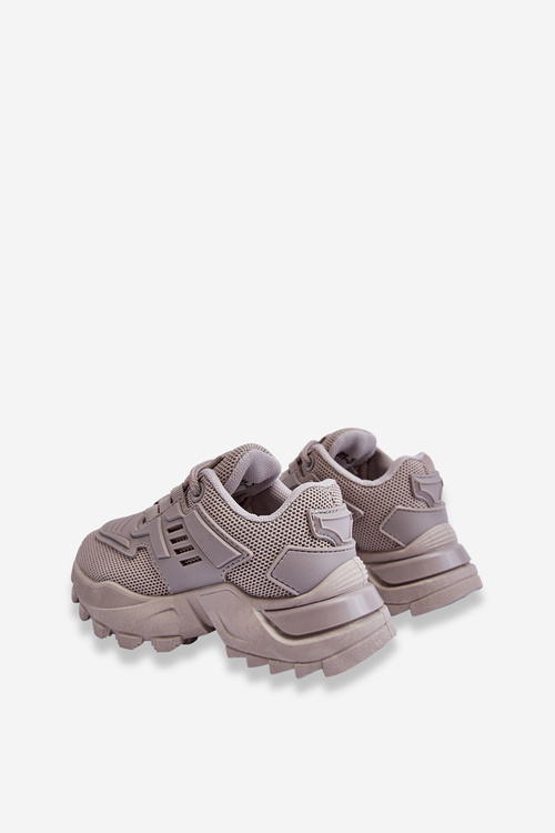 Detské tenisky sivé šialené