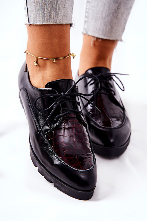 Kožené polobotky Monnari M73/1 Black