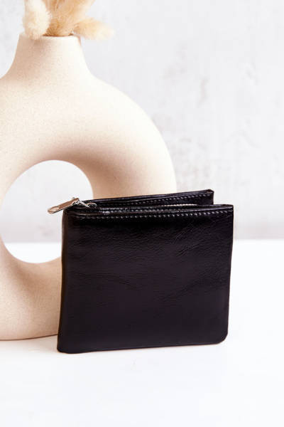 Malý magnet peňaženka čierny damaris