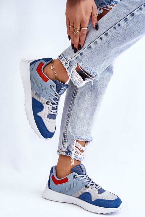 Dámske tenisky Big Star LL274421 modrá