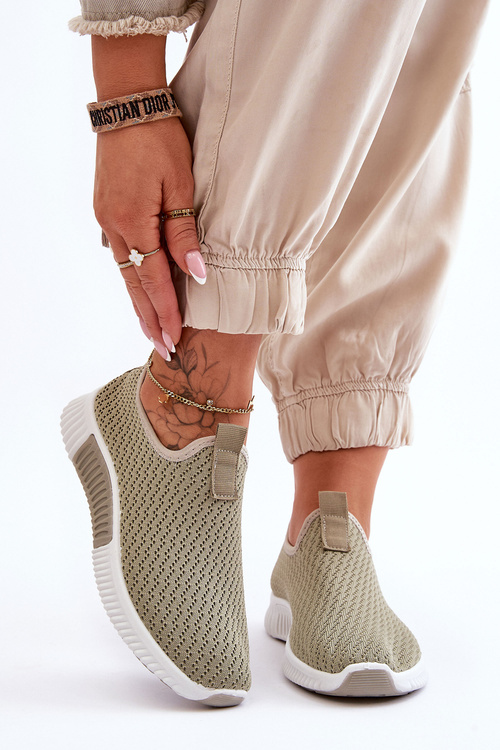 Klasické slip-on tenisky Zelená Frankie