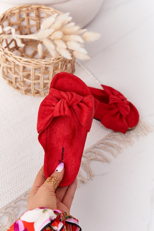 Detské flip -flopy na Cork Red Little Wendy