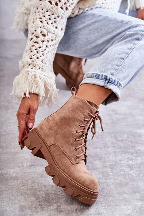 Suve izolované topánky hnedý darvin