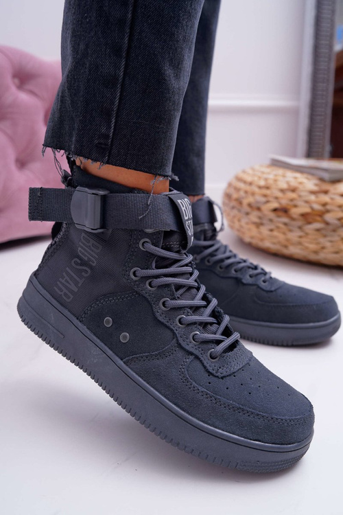 Dámská Obuv Sneakers šedé Big Star EE274661