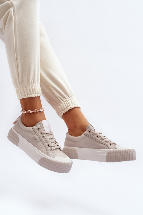 Dámské tenisky na tlusté podrážce Lee Cooper LCW-24-31-2178 šedé