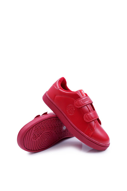Dětské Tenisky Na Suchý Zip Big Star DD374030 Čerwené
