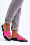 Ženské športové papuče 4f 4fss23ffffff069-55s Pink-Black