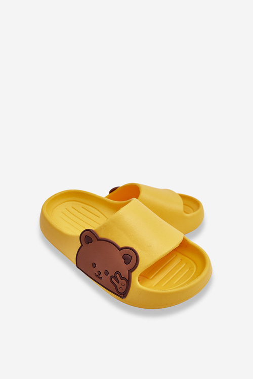 Lehké Pěnové crocs S Medvídkem Žlutá Todi