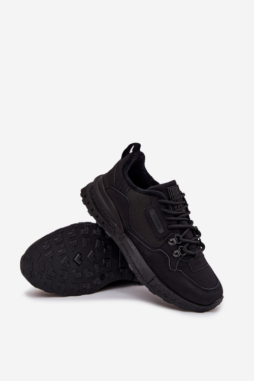 Pánske športové topánky s izoláciou SS174411 HI-POLY SYSTEM Čierne