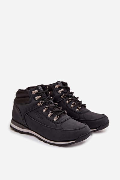 Pánské trekové boty s izolací Lee Cooper LCJ-25-03-3844M Černé