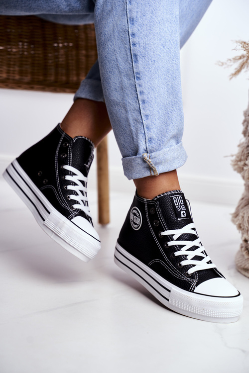 Dámska veľká hviezda Black GG274012 tenisky