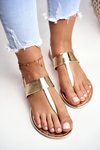 Lu Boo Golden Mirror Sandals Japonec Nora II Gat.