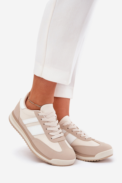 Dámské Sportovní Boty Tenisky Panther Bežové Galabis