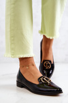 Dámské lakované mokasíny Lordsy Nicole 2712/035 Black