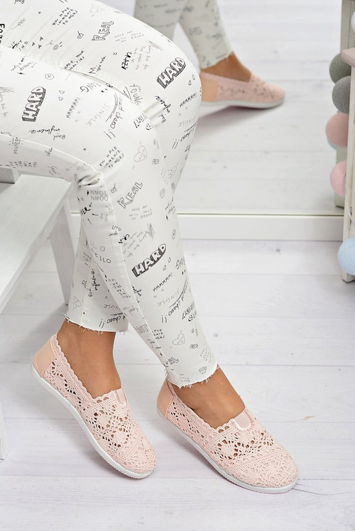 Dámské růžové baleríny Little Sugar