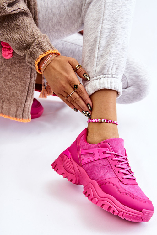 Módne športové topánky tenisky fuchsja frezio