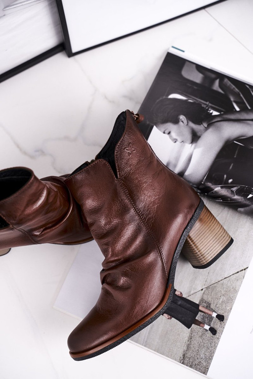 Dámske topánky na Post Maciejka Brown 04757-02