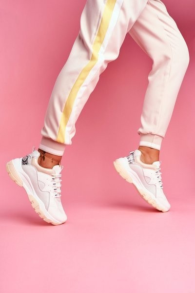 Dámske športové topánky tenisky béžové Idaise