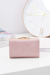 Small Women's Wallet On Bigiel Powder Pink