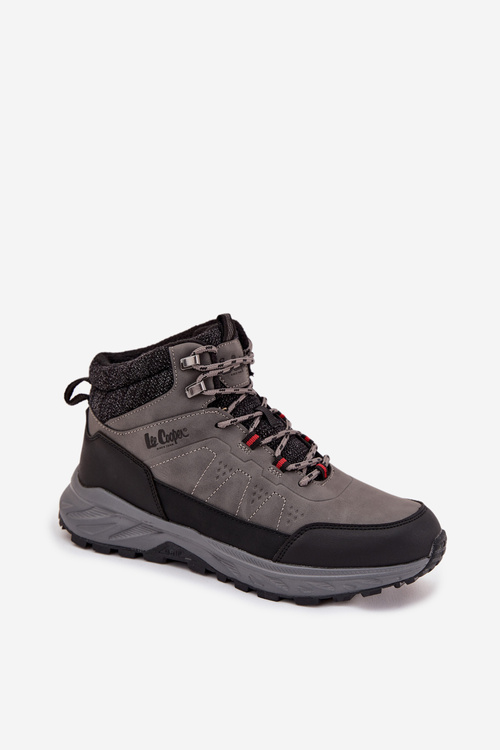 Pánské trekové boty s izolací Lee Cooper LCJ-25-01-3722M šedé