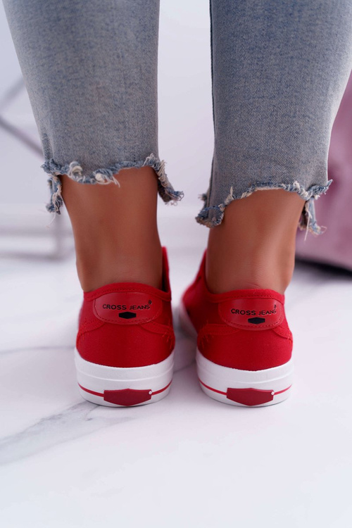 Dámské Tenisky Cross Jeans Červené DD2R4072