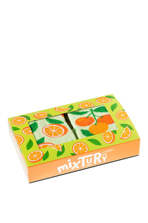 Sada ponožiek Zooksy zmes pomaranče 2 páry