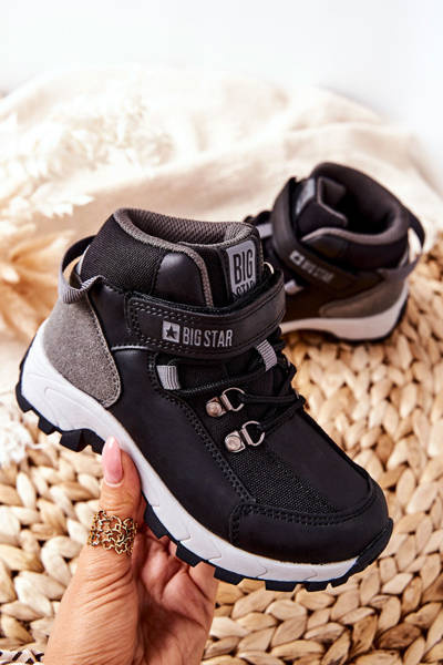 Dětské Trekking Boty Big Star II374100 Cerné