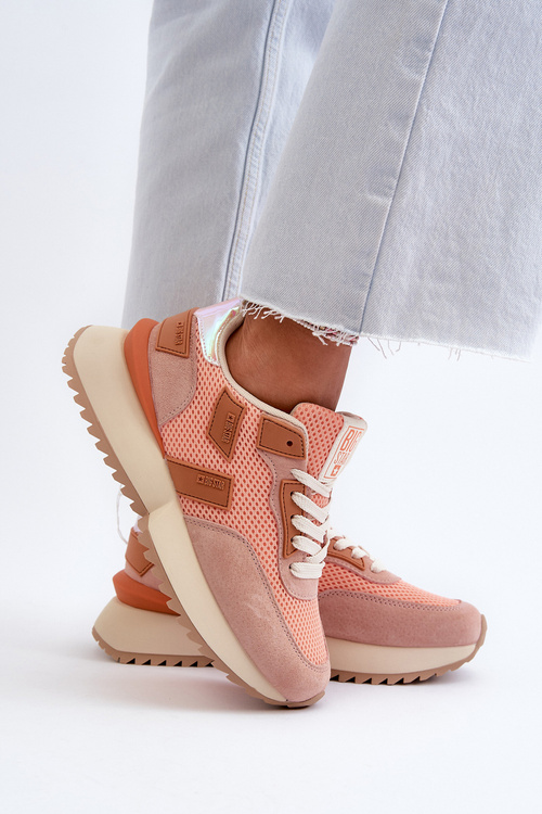 Dámske tenisky Big Star NN274976 Oranžové