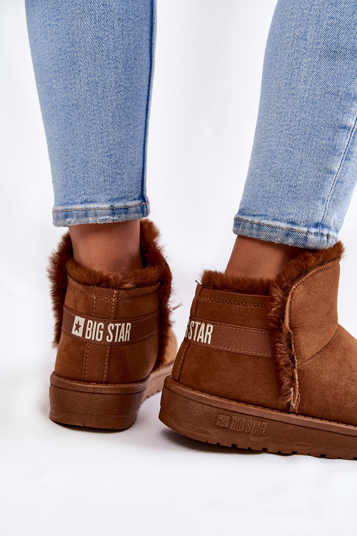 Dámske snehové topánky Big Star KK274620 Brown