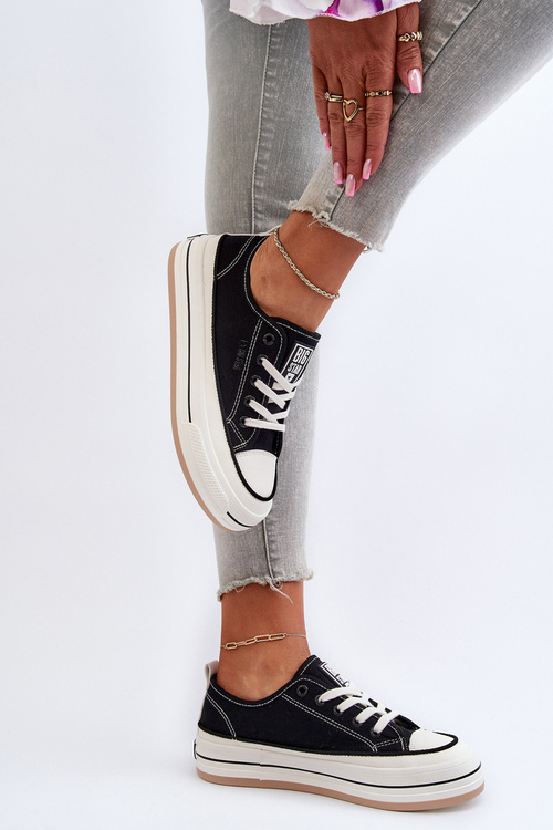 Dámske tenisky Big Star NN274204 Čierne