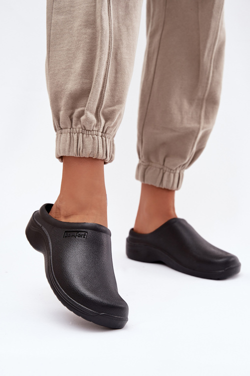 Pěnové pantofle dámské černé Parissa