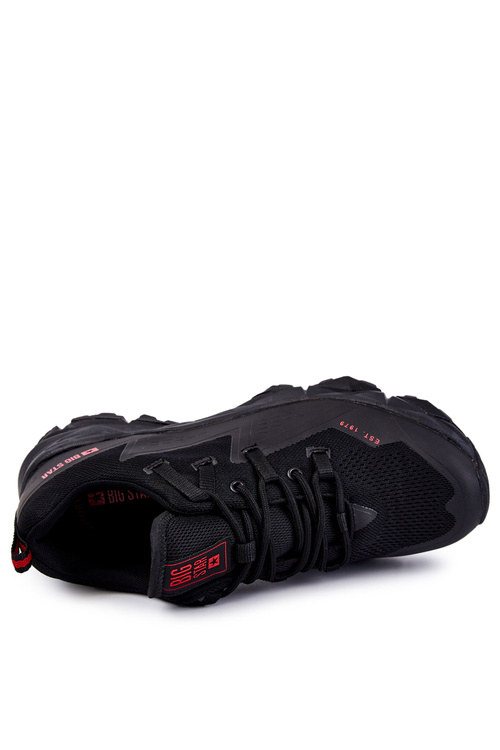 Pánské sportovní boty Memory Foam Big Star KK174109 Černe