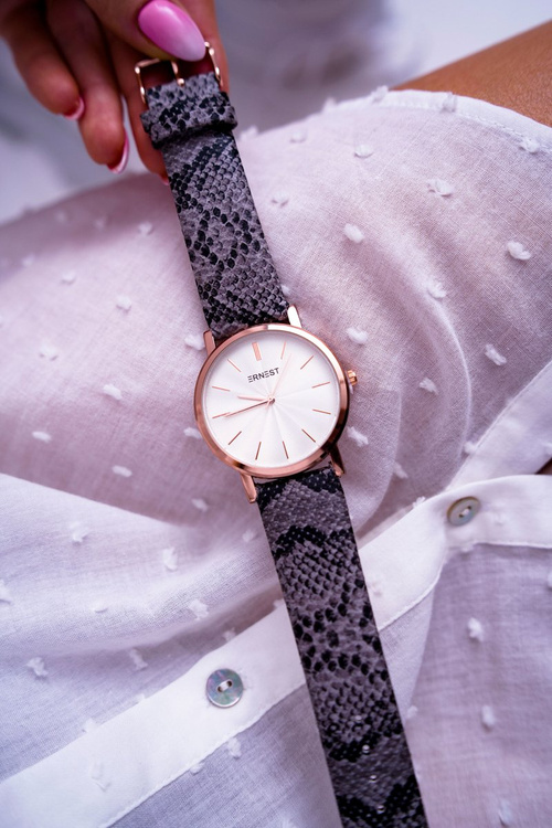 Dámske hodinky Ernest Cedis Snake Skin