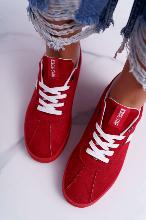 Dámská Sportovní Obuv Big Star červené DD274622