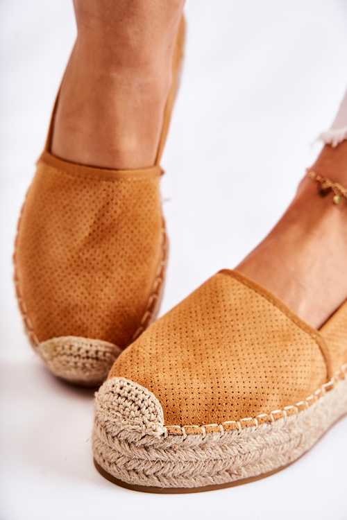 Ženské espadrilly na platforme Camel Marise
