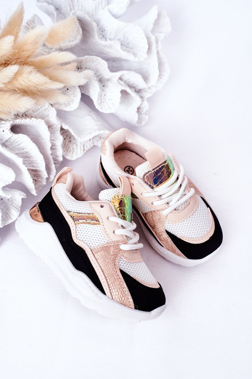 Dětské Sportovní Boty Černé-Růžové Game Time