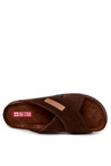 Pánska pohodlná veľká hviezda JJ176006 Brown Flip -flops