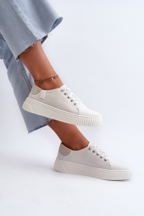 Dámske tenisky MEMORY FOAM SYSTEM BIG STAR NN276001 Biele