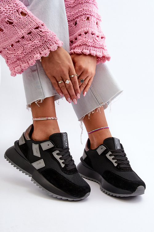 Dámske tenisky Big Star NN274975 Čierne