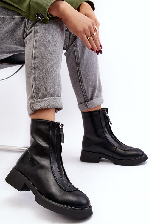 Dámske ploché podpätky s čiernymi elkasmi