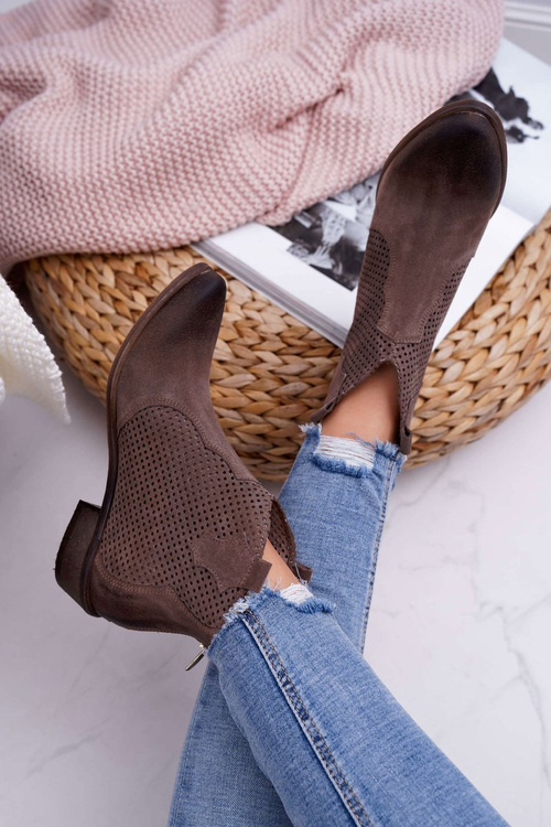 Dámske béžové kožené topánky vynikajúce 1166