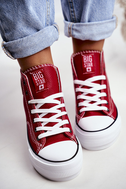 Dámska veľká hviezda Red GG274014 tenisky