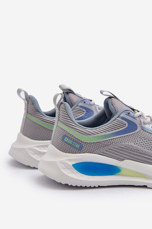 Športová obuv pre mužov HI-POLY SYSTEM Big Star NN174372 Sivá