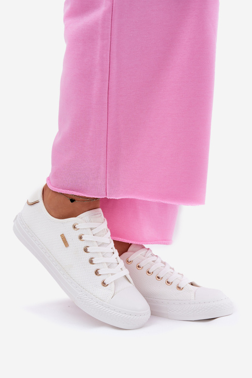 Dámské Textilní Tenisky Big Star RR274766 Bílé