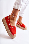Ženské espadrilly s cvočkami Red Laross