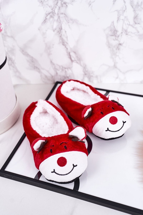 Vianočné deti s sobom1 červenými vianočnými